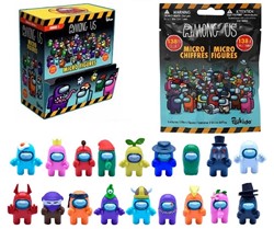 Among Us Micro Figures 2,5cm 3-Pack assorted in blindbag 10,5x13cm in display (24)