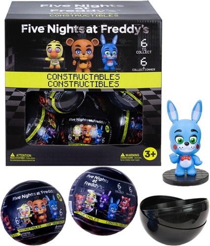 Five Nights at Freddy's Capsule 90mm + Mini Figure assorti in display (24)