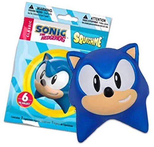 Sonic the Hedgehog Squishme in blindbag 12,5x14cm assorti in display-2