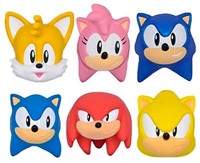 Sonic the Hedgehog Squishme in blindbag 12,5x14cm assorti in display-3