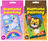 Diamond painting 4 assorti 10,5x19cm-2
