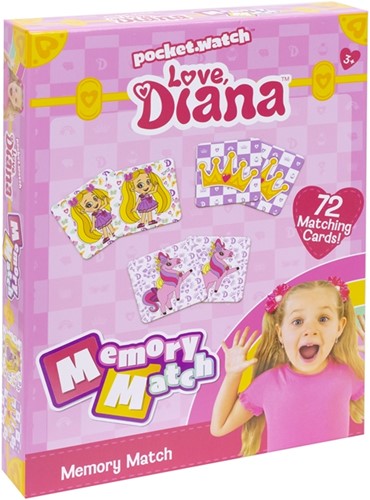 Love Diana Memory Match 20x27cm