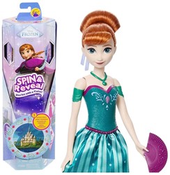 Disney Frozen - Draai & Onthul - Elsa-pop met magische accessoires, Anna