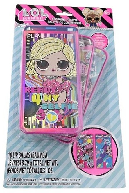 L.O.L. Surprise Slide Out Telefon mit 10x Lippenbalsam 14,5x25cm