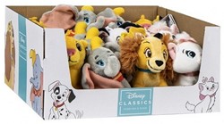 Disney Classics Plush Bag Clip 3D assorted in display