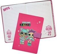 L.O.L. Surprise! Notitieboek met magneetsluiting 12,5x18cm-2
