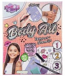 Love & Hugs Body Art Set 19x23cm