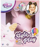 Love & Hugs Style & Play Colour Changing Unicorn met licht B/O 20x24cm-3