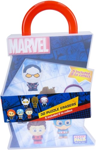 Marvel 5-Pack Puzzle Palz Carry Case 15x24cm-3
