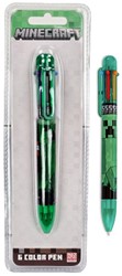 Penna a 6 colori Minecraft 6,5 × 21,5 cm su blister