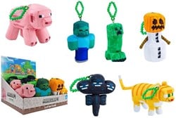 Minecraft Pluche Bagclip 13cm 6 assorti in display (18)