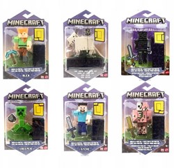 Personaggi Minicraft 6 Modelli Assortiti su Cartoncino 12,5 × 19 cm
