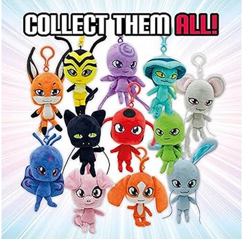 Miraculous Peluche Bagclip Wayzz 12cm-2