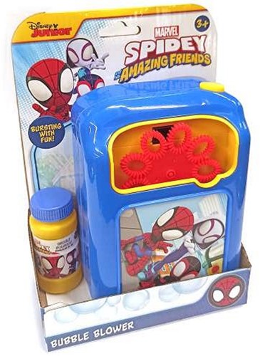 Paw Patrol, Disney Frozen, Marvel Spidey Bubble Blower 3 assorti 15,5x21,5cm-3