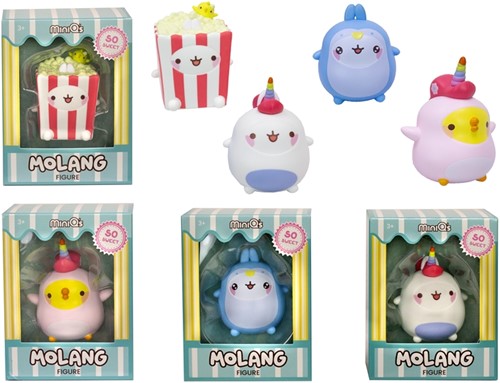 Molang MiniQs Figure 8cm in box 9x12cm 4 assortitis in display (12)-2