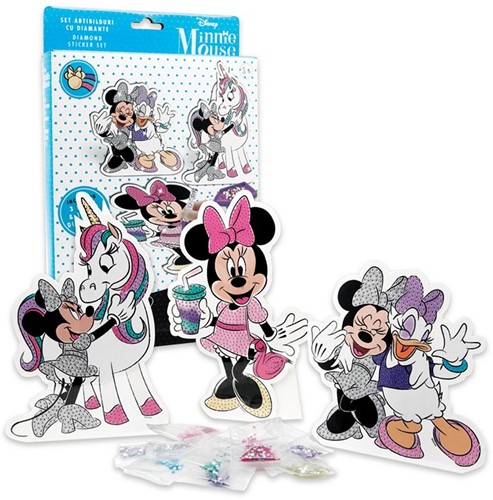 Disney Minnie Mouse Diamond Sticker Set 18x28cm