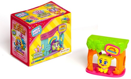 Moji Pops Blindbox 6x7cm Club Room in display (12)-2