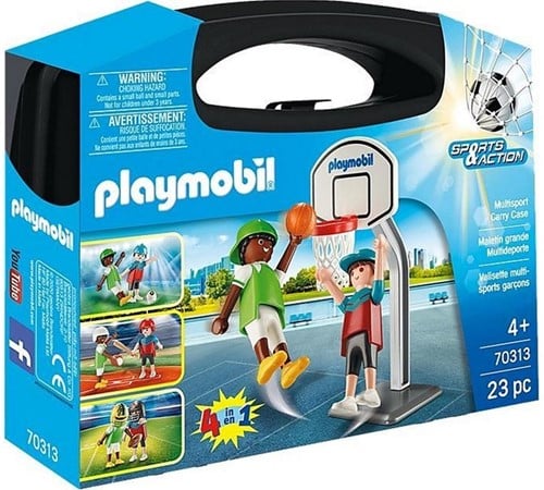 Playmobil Sports & Action Maleta multideporte 4 en 1 20x25cm