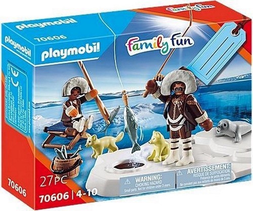 Playmobil Ijsvisser 14x19cm