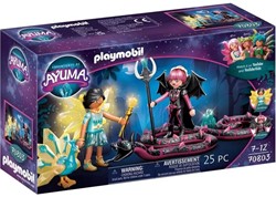 Playmobil Adventures of Ayuma Crystal Fairy + Bat Fairy 14x25cm
