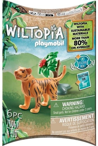 Playmobil Wiltopia Baby tijger 7x12cm