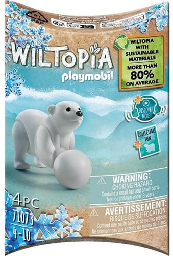 Playmobil Wiltopia Baby ijsbeer 7x12cm