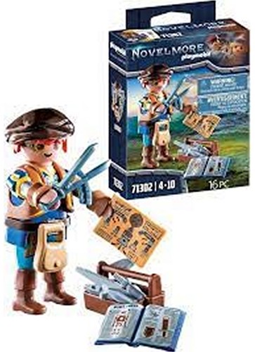 PLAYMOBIL Novelmore Darío con Herramientas 9x12cm