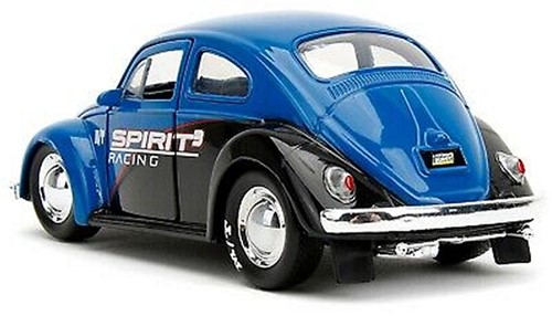 Die-Cast Punch Buggy '59 VW Beetle W/Gloves Blue 1/32 7,5x20cm-3