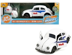 Die-Cast Punch Buggy '59 VW Beetle W/Gloves White 1/32 7,5x20cm