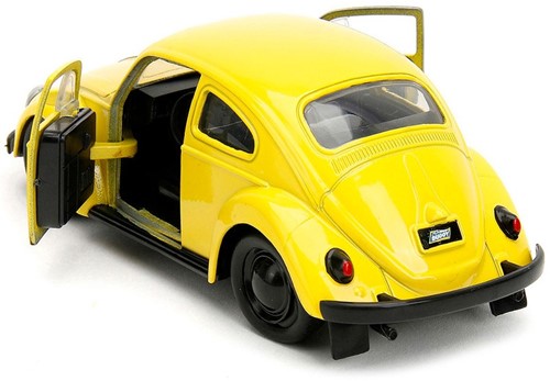 Die-Cast Punch Buggy '59 VW Beetle W/Gloves Yellow 1/32 7,5x20cm-3