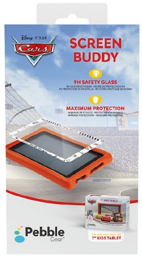 Pebble Gear Disney Cars Screen Buddy Protection Glass 7" Tablet 14x21,5cm-2