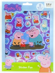 Peppa Pig Sticker Fun 18x24,5cm (étiquette de prix 9,99 ZL)