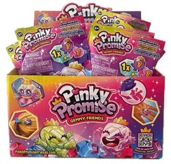 Pinky Promise Gemmy Friends Figure in Blindbag 8x10cm in display (24)