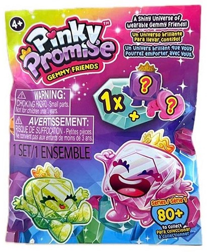 Pinky Promise Gemmy Friends Figure in Blindbag 8x10cm in display (24)-2