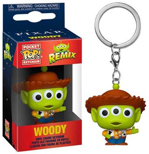 POP! Keychain Pixar Alien Remix Woody