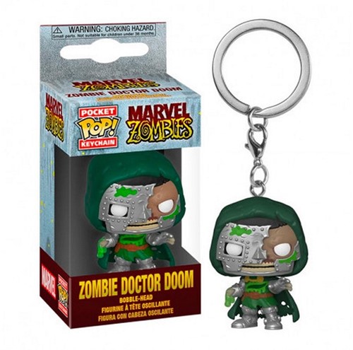 POP! Keychain Marvel Zombies Dr. Doom