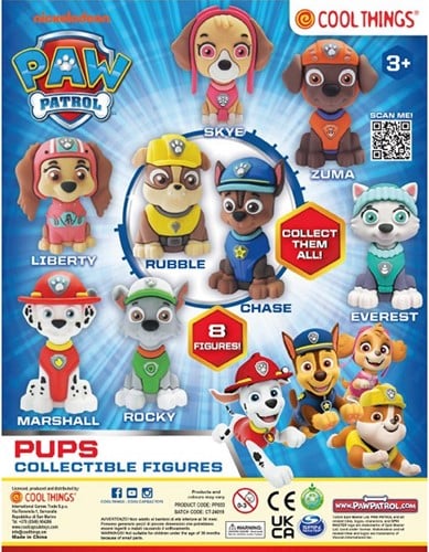 Capsule 65mm. Paw Patrol Pups