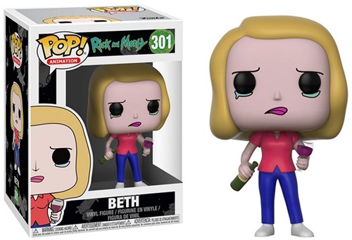 Pop! Animation Rick & Morty S3Beth With Wine Glass