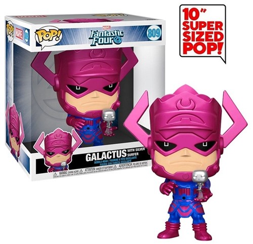 POP! Marvel Galactus With Surfer (MT) XL 10inch