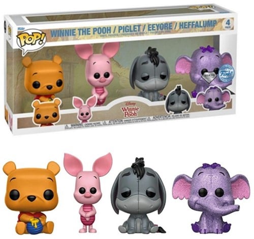 POP Disney Winnie the Pooh 4-Pack 16x34cm