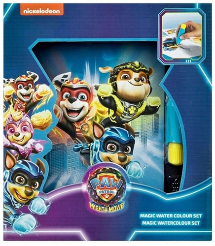 Paw Patrol Magic Water Colour Set 21,5x25,5cm