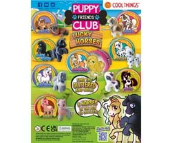 Capsule 50mm. Club des chiots Lucky Horses