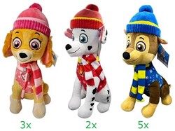 Paw Patrol Peluche assise, 3 modèles assortis 50cm