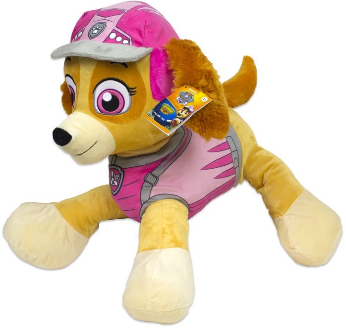 paw patrol dino rescue 60cm soft toy