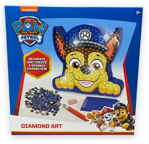 Paw Patrol Diamond Art Chase 18x18cm-2