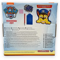 Paw Patrol Diamond Art Chase 18x18cm-3