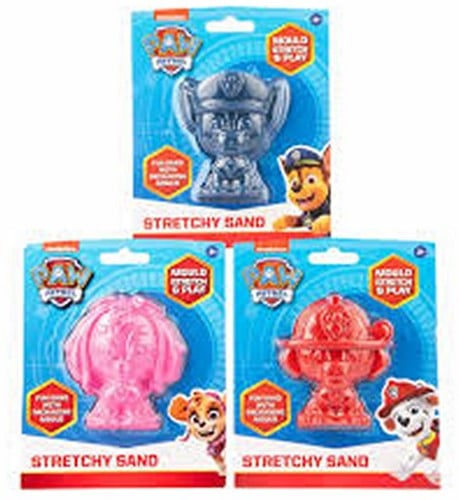 Paw Patrol Magic Stretchy Sand 3 assorti 13x15,5cm