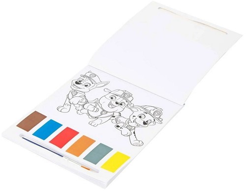 Paw Patrol Watercolour Painting Pad 16,5x20cm-2