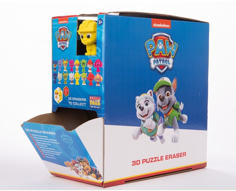 Coffret surprise figurine Paw Patrol, Gomme puzzle 3D Pat