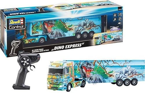 Revell Radio Control Show Truck Mercedes Benz Actros "Dino Express" 19x62cm